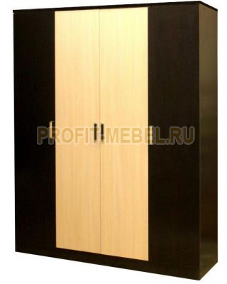Шкаф распашной 4-х дверный по цене производителя 16280 руб. в наличии на 15.05.2024