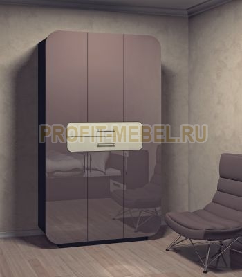 Распашной шкаф с глянцевыми фасадами Гектор - 11 по цене производителя 30250 руб. в наличии на 26.04.2024