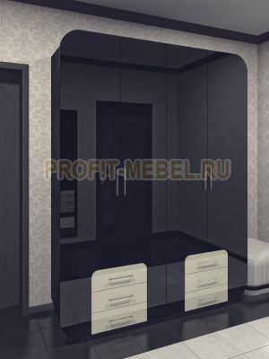 Распашной шкаф с глянцевыми фасадами Гектор - 18 по цене производителя 42240 руб. в наличии на 25.04.2024