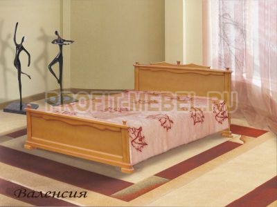 Кровать деревянная Валенсия по цене производителя 27400 руб. в наличии на 25.04.2024