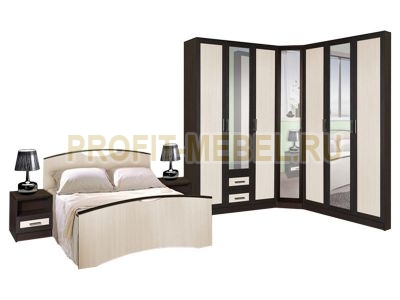 Спальня Милена-4 по цене производителя 45430 руб. в наличии на 02.05.2024