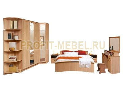 Спальня Милена-9 по цене производителя 44550 руб. в наличии на 17.05.2024