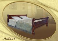 деревянная кровать Ладья