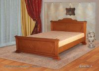 кровать деревянная Дикси-1