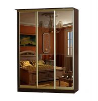 шкаф купе с зеркалами на заказ  " Версаль 3-х дверный"