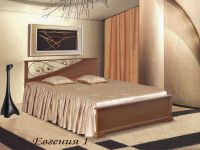 деревянная кровать Евгения-1