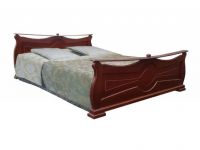 деревянная кровать Омега