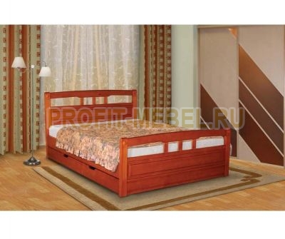 Кровать деревянная Флирт-1 по цене производителя 21300 руб. в наличии на 23.03.2023