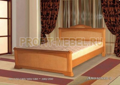 Кровать деревянная Амазонка-1 по цене производителя 21900 руб. в наличии на 06.02.2023