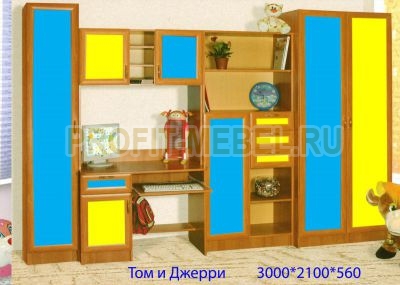 Детская стенка "ТОМ И ДЖЕРРИ" по цене производителя 20050 руб. в наличии на 07.10.2022