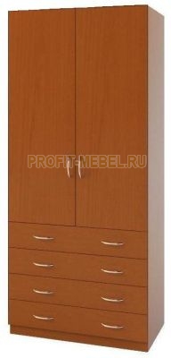 Шкаф распашной двухдверный Рим 2.4 с ящиками по цене производителя 13530 руб. в наличии на 08.10.2026
