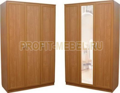 Шкаф распашной 3-х дверный МДФ по цене производителя 12900 руб. в наличии на 27.09.2022
