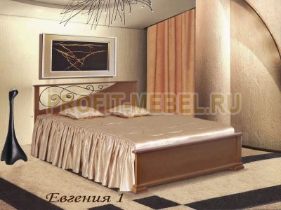 Деревянная кровать Евгения-1 по цене производителя 21500 руб. в наличии на 06.02.2023