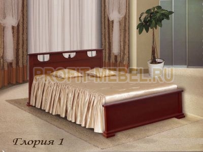 Кровать деревянная Глория-1 по цене производителя 16100 руб. в наличии на 07.10.2022