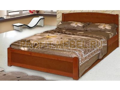 Кровать деревянная  Березка по цене производителя 19100 руб. в наличии на 06.02.2023