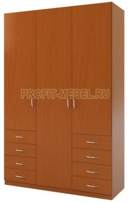 шкаф распашной трехдверный Рим 3.8 с ящиками по цене производителя 18700 руб. в наличии на 08.10.2026